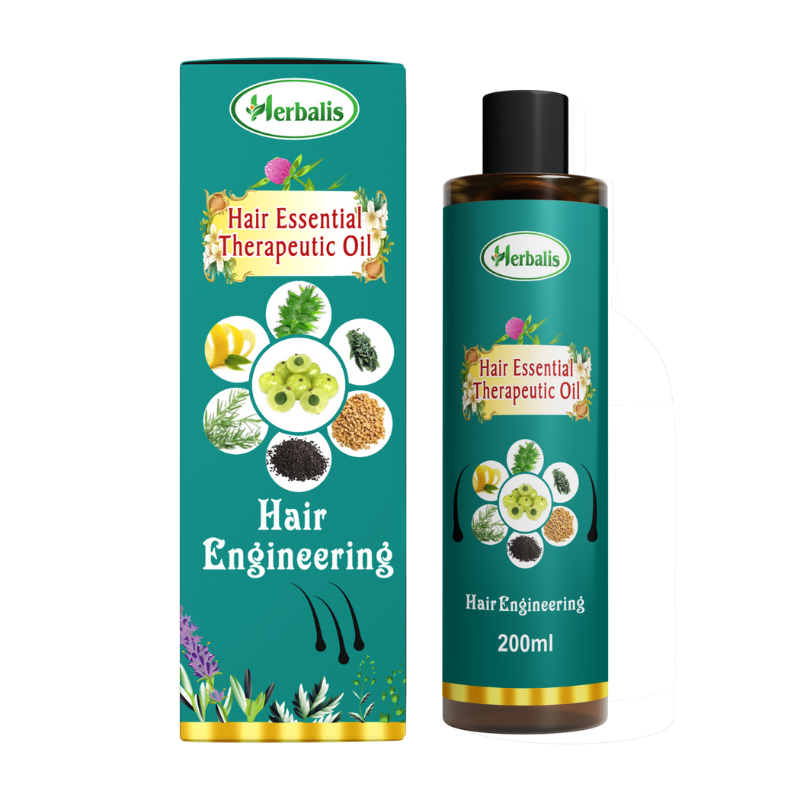 Hair Essential Therepautic Oil (Buy One Get One + Comb)