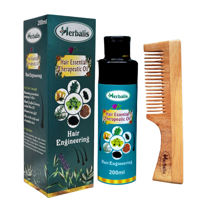 Oil + Neem Comb