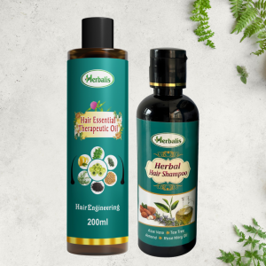 Herbalis Oil & Shampoo Combo – Complete Herbal Hair Care Solution